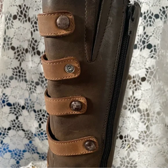 Merrell Women's Captiva Launch 2 Waterproof Boot in Cinnamon Molasses Size 7 - Picture 5 of 13